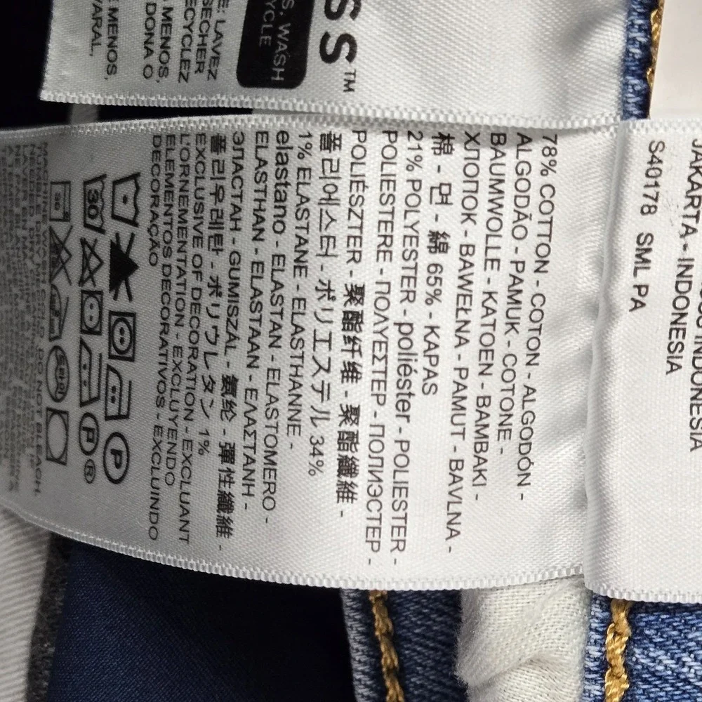 Levi's 502 Men Jeans 33X32 Light Blue Denim Taper Fit 27